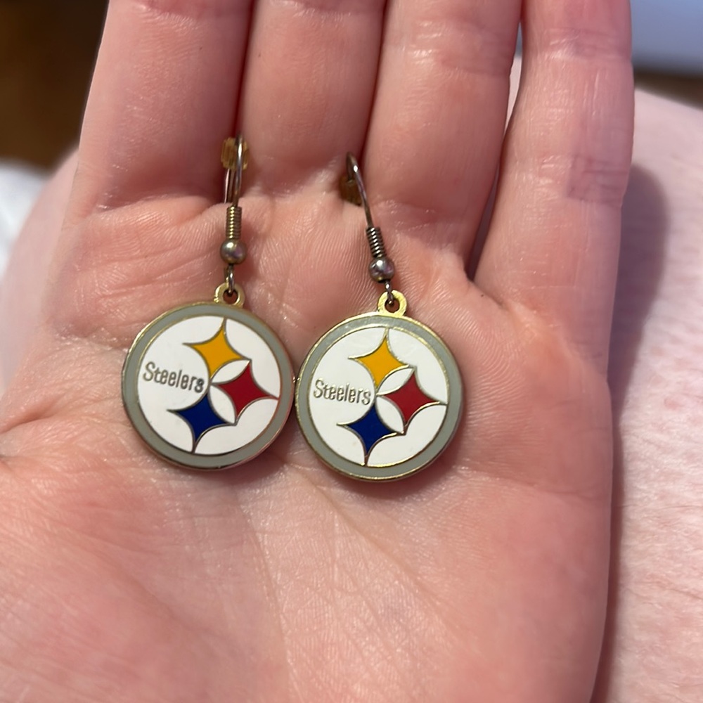 Steeler earrings